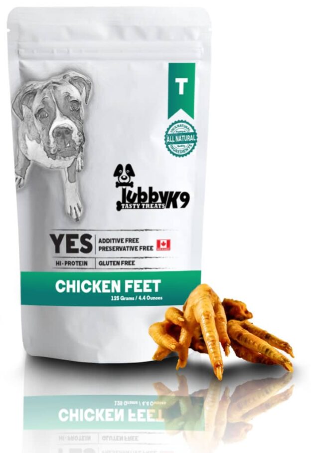 chicken feet dog treats