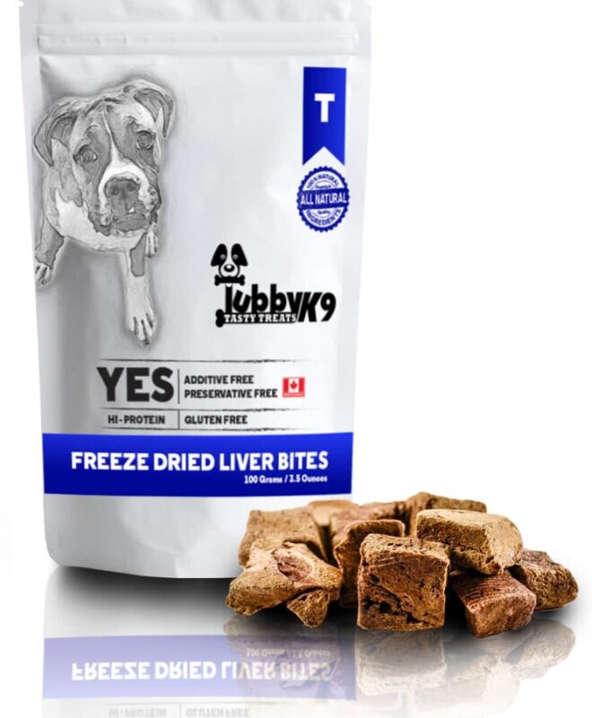 freeze dried liver bites dog treats