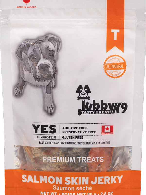 salmon skin jerky dog treats