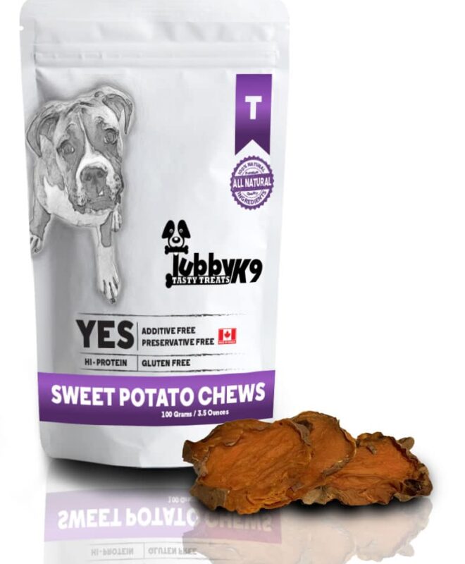 sweet potato healthy dog treats