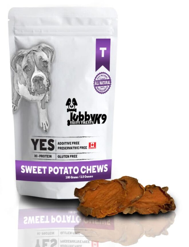 sweet potato healthy dog treats